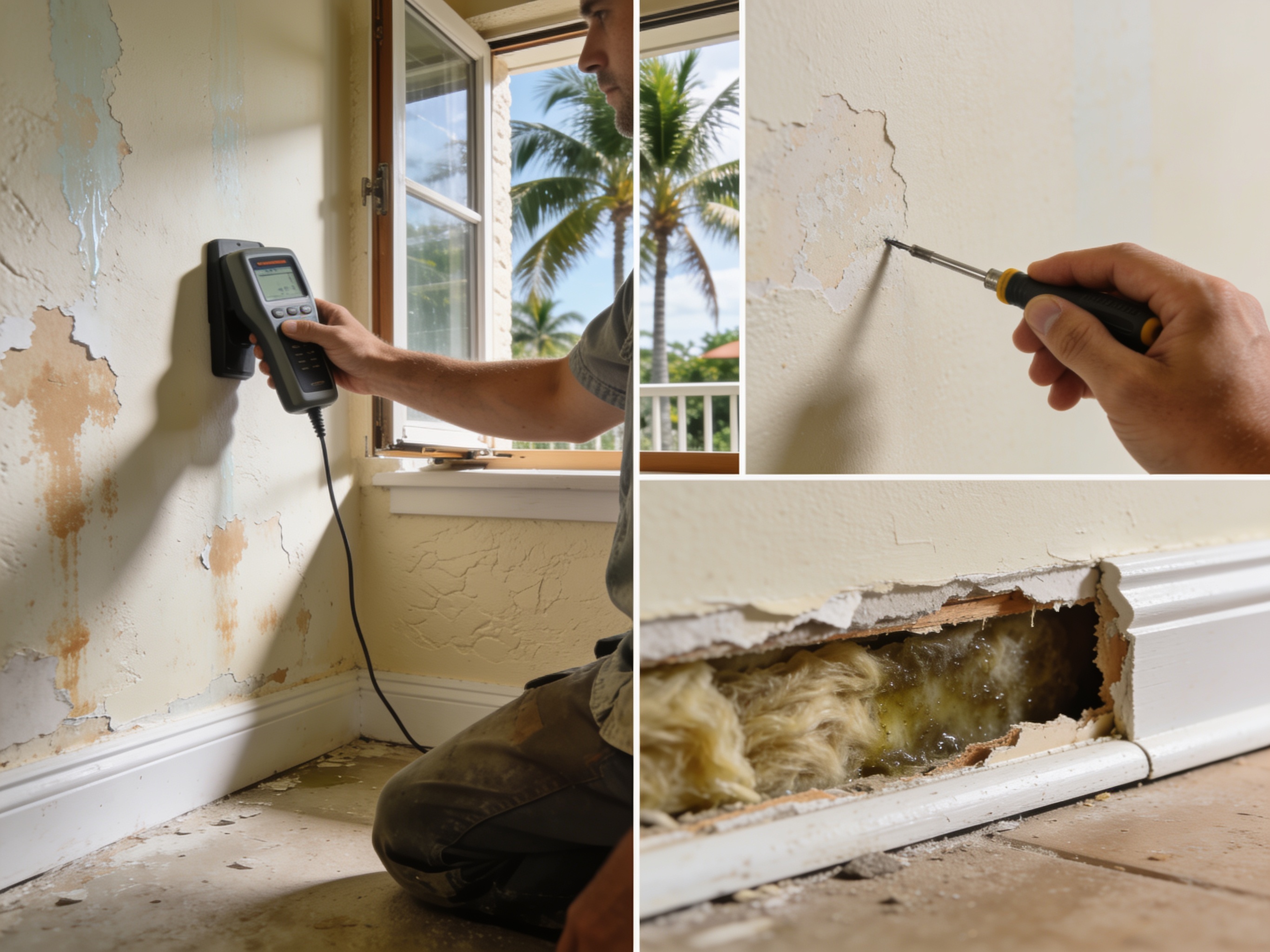 Steps to Take When Discovering Hidden Water Damage in South Florida Walls