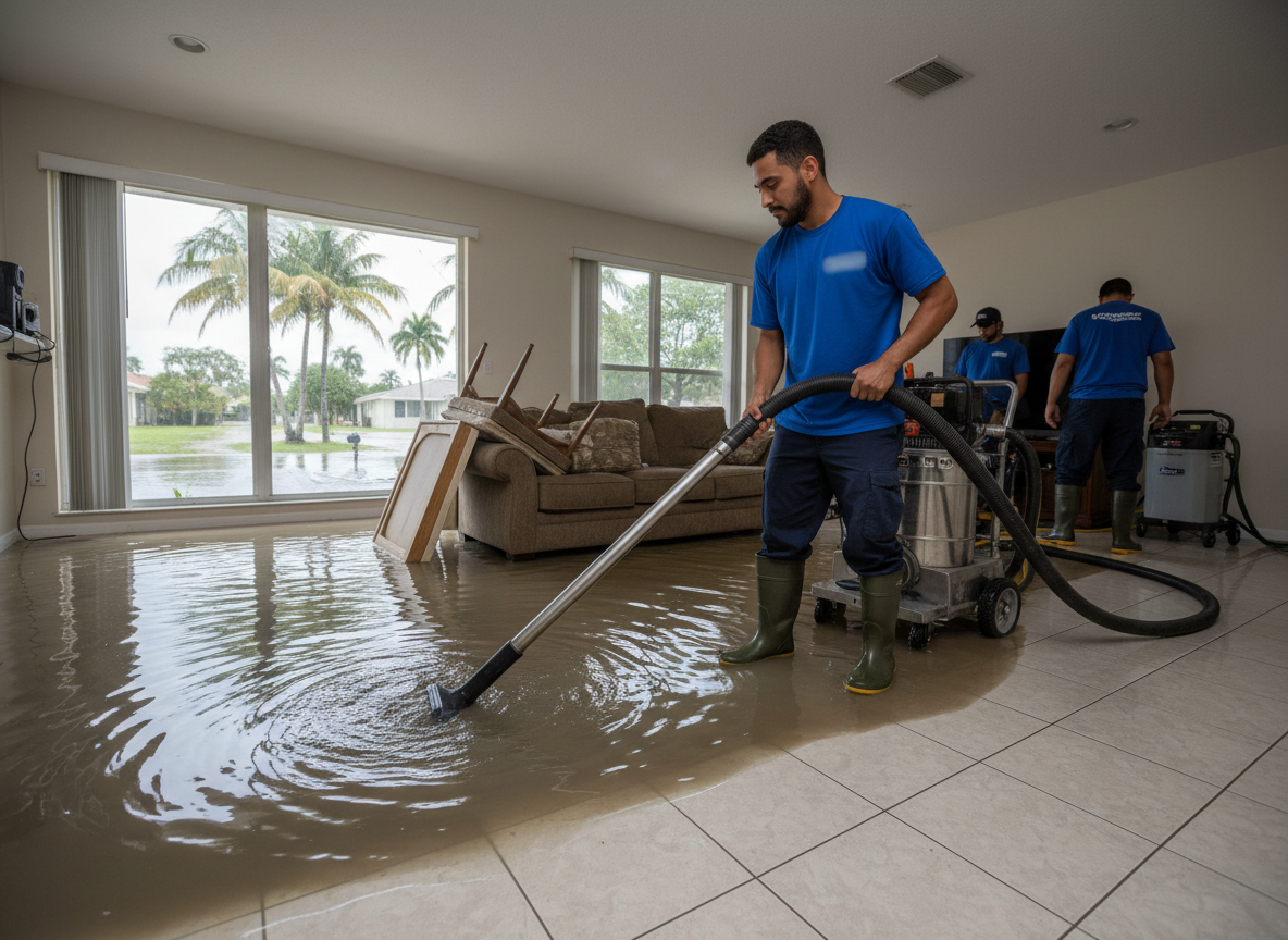 Emergency Water Extraction in Miami, FL