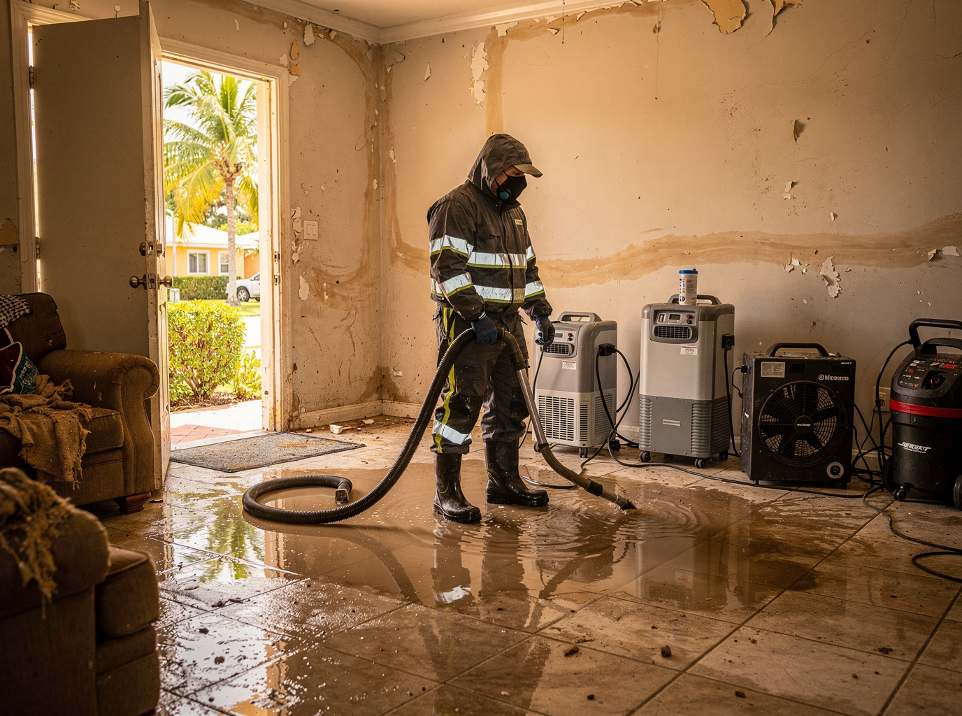 Flood Damage Cleanup in Miami, FL