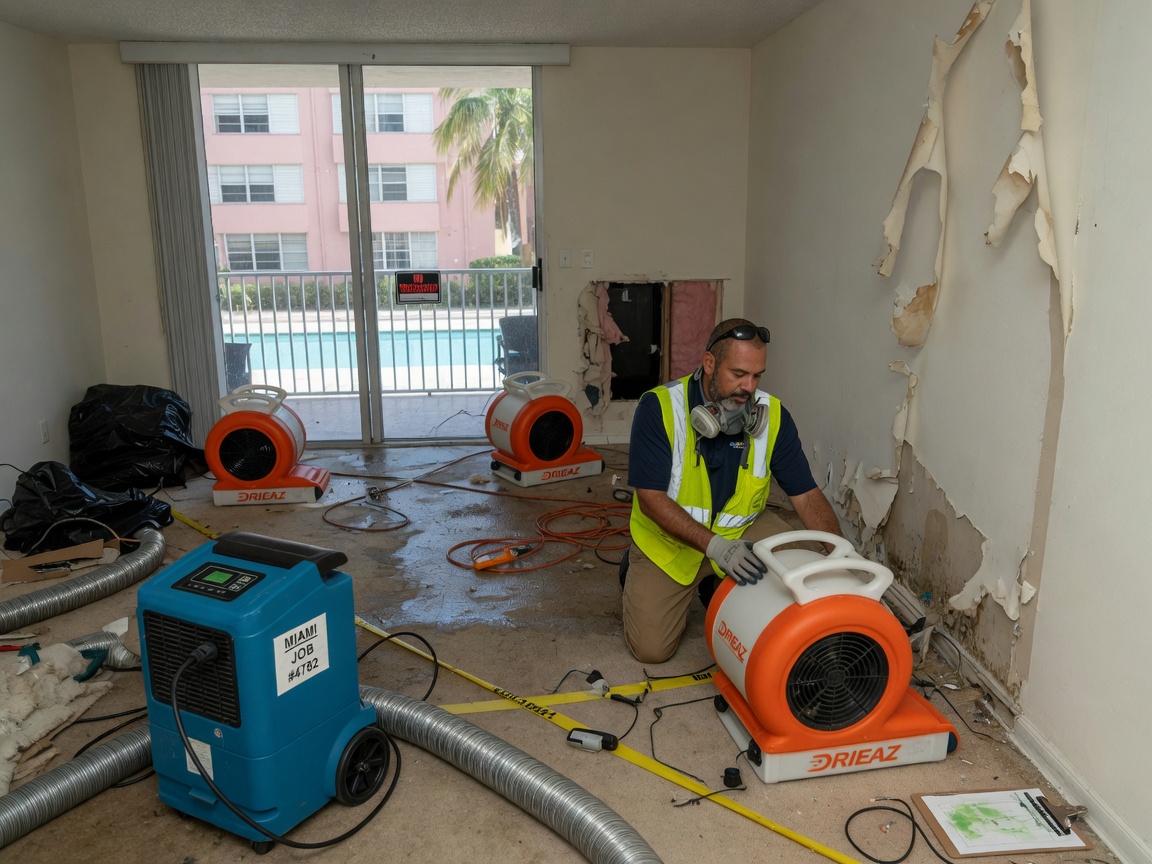Structural Drying in Miami, FL